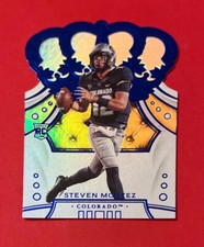 Steven Montez~ 2020 Panini Chronicles Crown Royale ~ Die-Cut Blue ~ Rookie RC