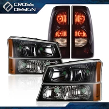 Fit For 03-06 Chevrolet Silverado Corner Headlight Lamp Tail Light New