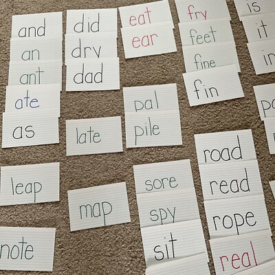 87 Word Level Cards For Extra Practice. Includes Word Sets To Match As Well.