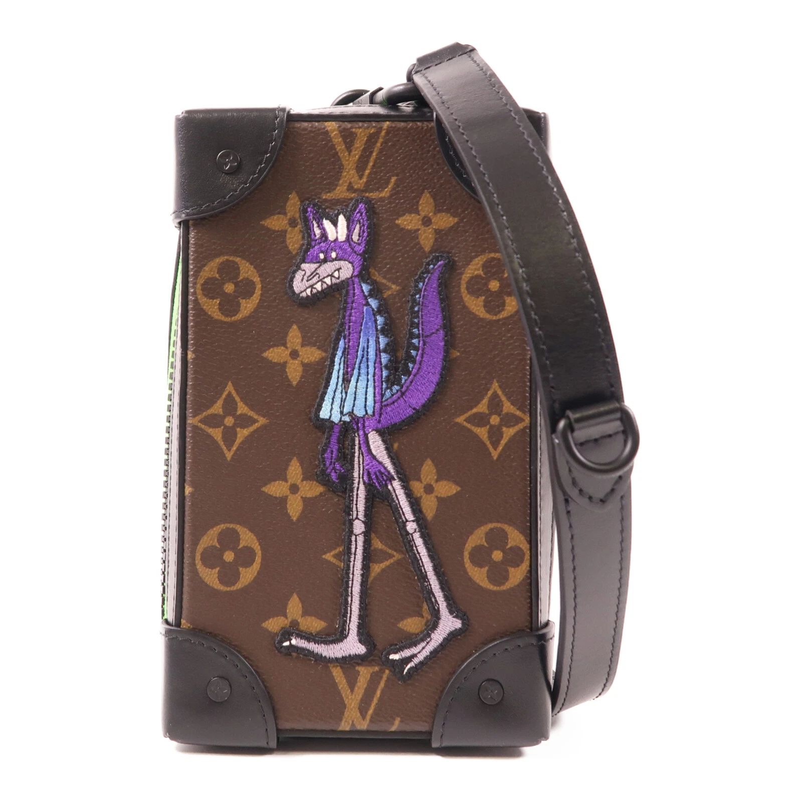 LOUIS VUITTON（LV） Borsa a tracolla Louis Vuitton morbida bauletto cabina telefonica LV Friends M80144 monogramma marrone