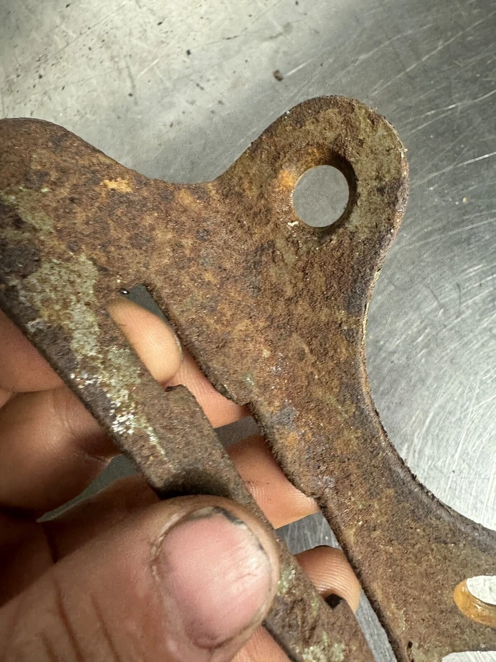 Puerta de cambio izquierda Harley Davidson Big Twin 3 velocidades 1939 1946 UL FL EL 2208-39 Foto 3 de 4