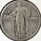 1928-P Standing Liberty Quarter Good G+ VG 25C * 1928P * ORIGINAL * NICE!