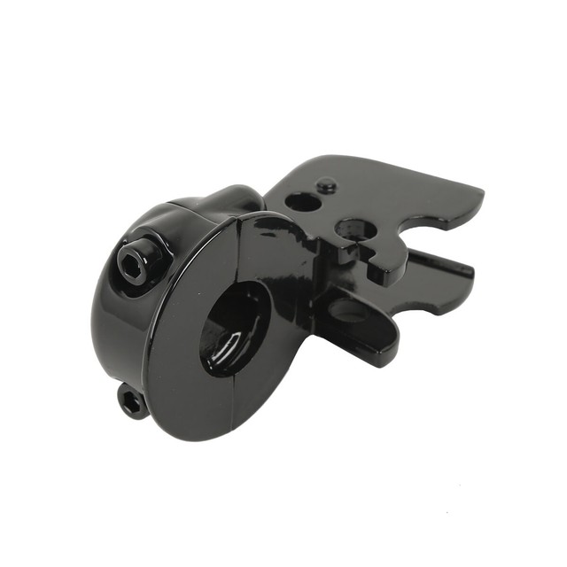 Drag Specialties Black Clutch Lever Perch Bracket 0413 Harley