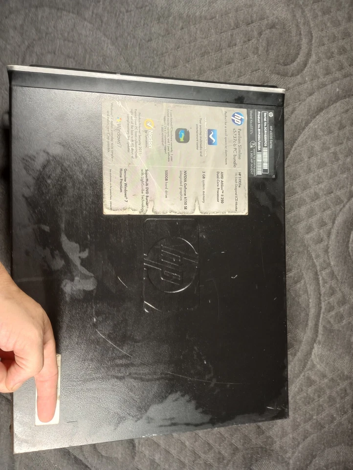 HP Pavilion Slimline s5000 AMD Athlon II X2 250 3GB RAM 500GB HDD WIN 7 READ - Image 3 of 4