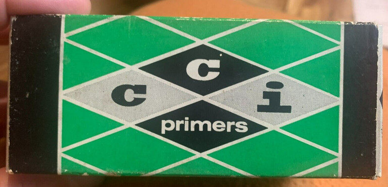 Nice old CCI Large Pistol Primer Box (empty)- Pre "safety" change to large tray