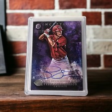 2016 Bowman Inception Tyler Stephenson Cincinnati Reds  Auto Purple 146/150!