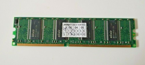Elixir RAM 128MB PC2100U DDR 266MHz Desktop Computer PC Memory - Picture 2 of 2