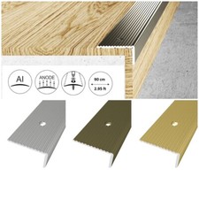 Stair Nosing Anodised aluminium anti non slip edge -trim- 40 x 20mm lengt 900 mm
