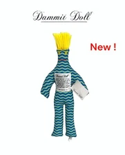 Dammit Doll Zig Zag 13" Plush w/Tags Stress Reliever Gag Gift - New !