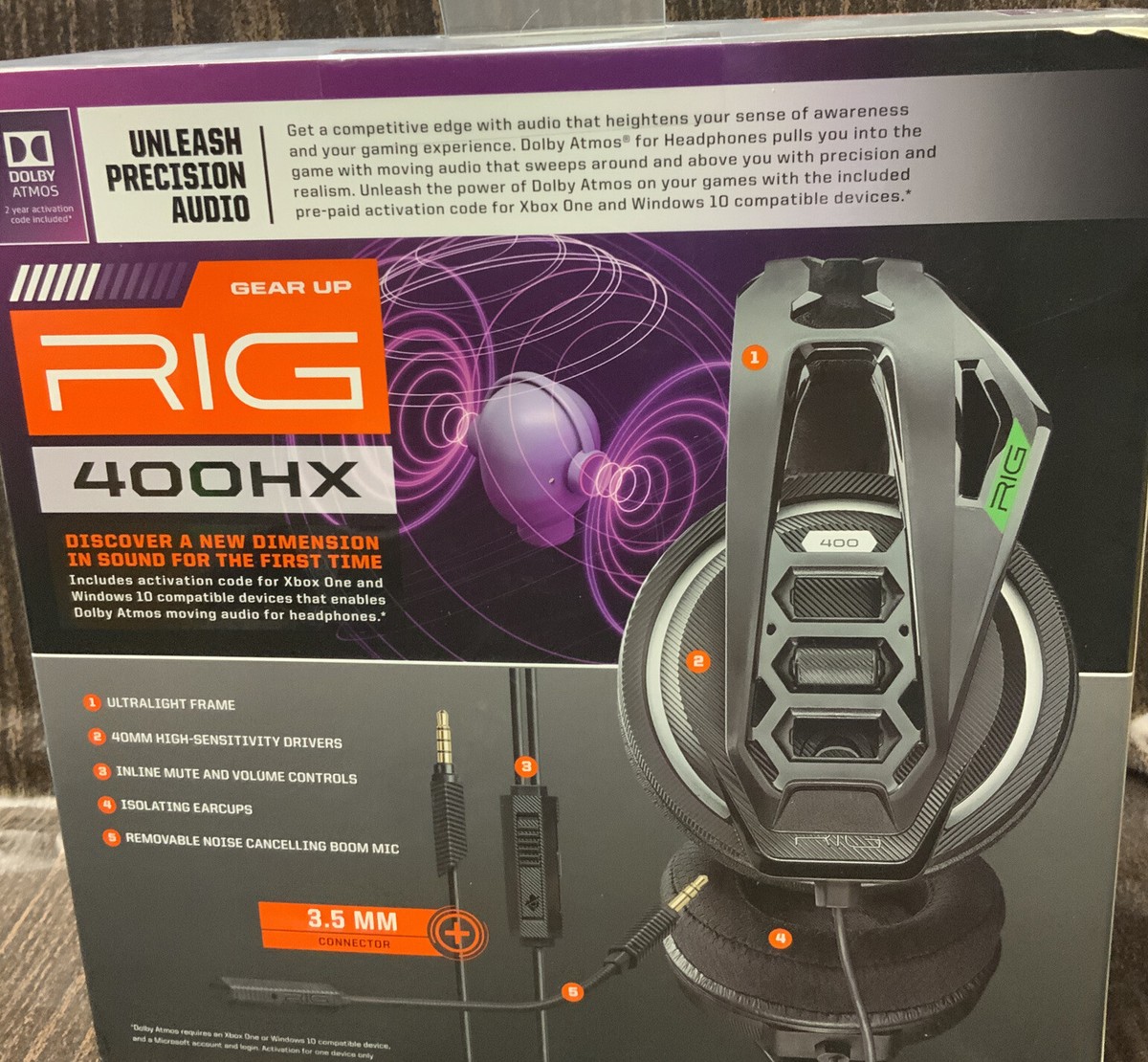 Surround Sound Dolby Atmos For Headphones Xbox Plantronics RIG