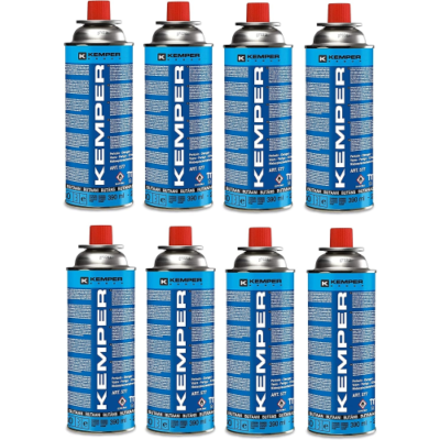 Bombolette Gas Butano Kemper 577 Smart – 227gr / 390ml – Confezione Da 4 Pezzi