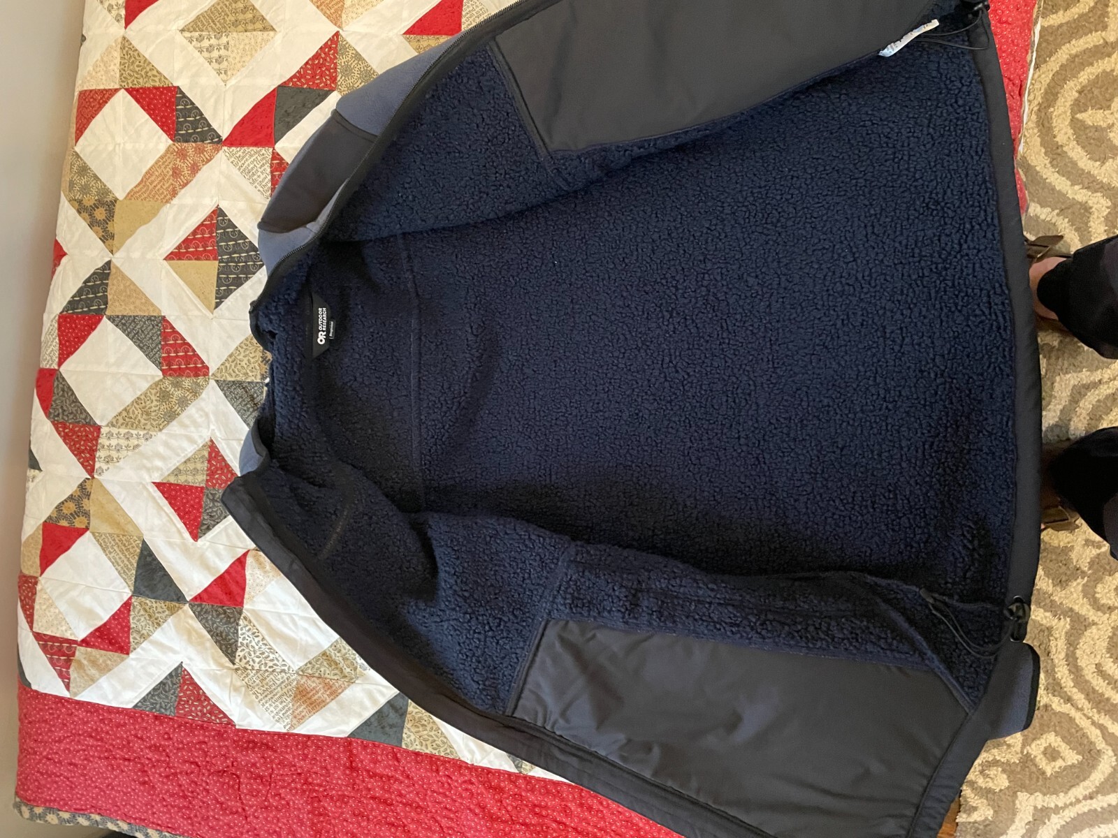 Outdoor Research Men’s Juneau Fleece Hooded Jacket Blue Size Medium eBay