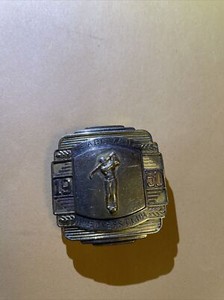 Inverness Club Golf Belt Buckle, 1950 RARE Item.