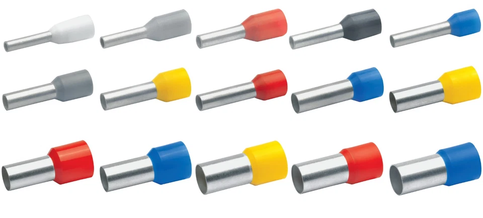 KLAUKE o. Helukabel Aderendhülsen 0,50 bis 120mm² isoliert Aderendhülse