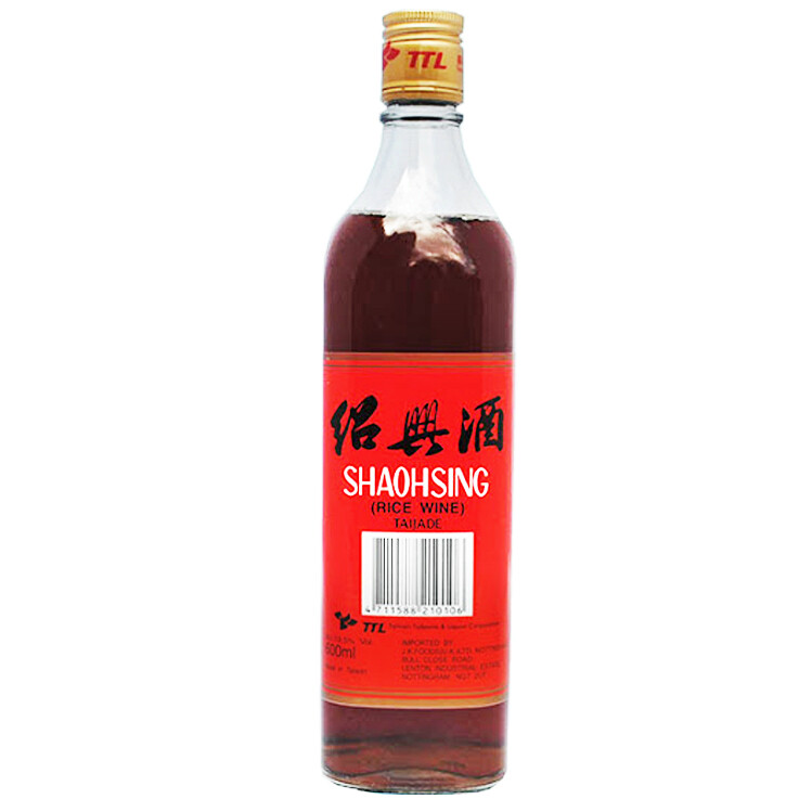 TTL Taijade Taiwán Chino SHAOXING shaohsing cocina vino de arroz 600 ml