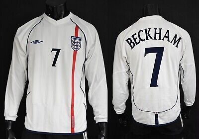 UMBRO England Home LS Shirt World Cup 2002 Japan Korea UMBRO England Home LS Shirt World Cup 2002 Japan Korea