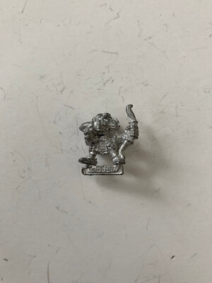 NEW Iron Claw Goblin Archer Orcs & Goblins Warhammer Games Workshop Gobbo 80s