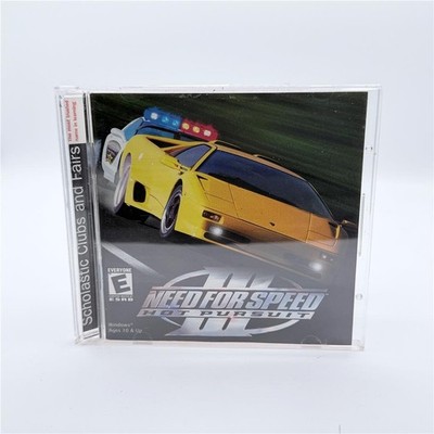 NEED FOR SPEED III 3 Hot Pursuit PC Windows 2000 CD-ROM EA Electronic Arts