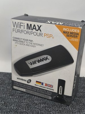 WIFI MAX USB CONNECTOR WLAN Netzwerk Adapter PLAYSTATION 3 PS3 Wii DS DSi PSP