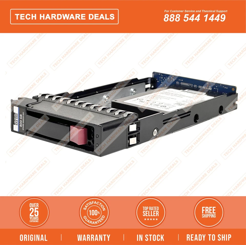 ST800FM0403  NEW BULK HPE MSA 800GB SAS 12G MU LFF CC SSD - Image 2 of 4
