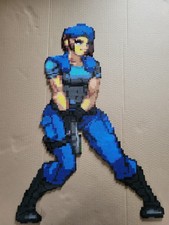 Jill Valentine bead art