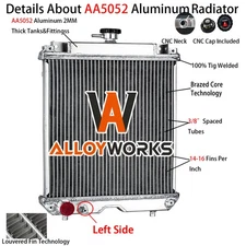 Radiator For Kubota Excavator U35 U35S U35-S2 KX91-3 KX91-3S D1703 RC411-42300