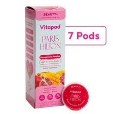 Paris Hilton Vitapod Pomegranate Paradise Sugar Free Drink Mix Refills, 7 Pods