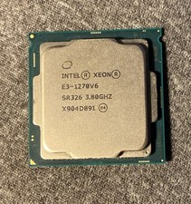Intel Xeon E3-1270 V6 4-core 8-thread 8MB 72W 3.80GHz LGA1151 CPU processor