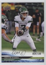 2025 Upper Deck CFL Exclusives 54/100 Trevor Harris #45 0nr3