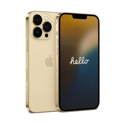 Apple iPhone 13 Pro Max, 128GB, Gold - Factory Unlocked Very Good - Picture 1 of 3