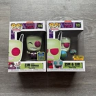 Invader Zim Funko Pop Lot: Zim w/ Minimoose 1016 & Zim & Gir 920 Exclusive