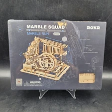 ROKR Marble Squad Marble Run Model build 3D Puzzle Laser cut Wooden Kit LG502