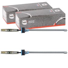 2x A.B.S. HANDBREMSSEILE HINTEN passend für FORD TOURNEO TRANSIT TROMMELBREMSE L