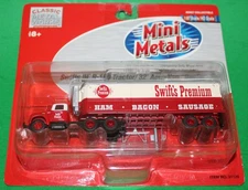 CMW Mini Metals 31120 Swift's IH R-190 Tractor/32' Fruehauf Aero-Van Reefer Set