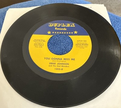 ERNIE JOHNSON You Got To Be Faithful 7  Duplex Records Northern Soul Funk