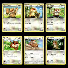 6x Patrat Lot 118 Black White Boundaries Crossed Pokemon Cards Collection Set