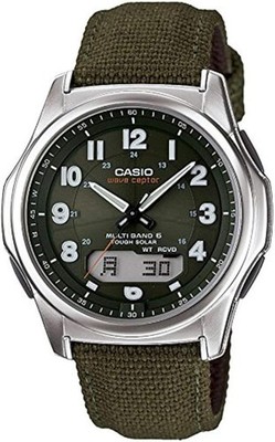 Casio Wave Ceptor WVA-M630B-3AJF Solar Radio Controlled Watch Green Resin Japan