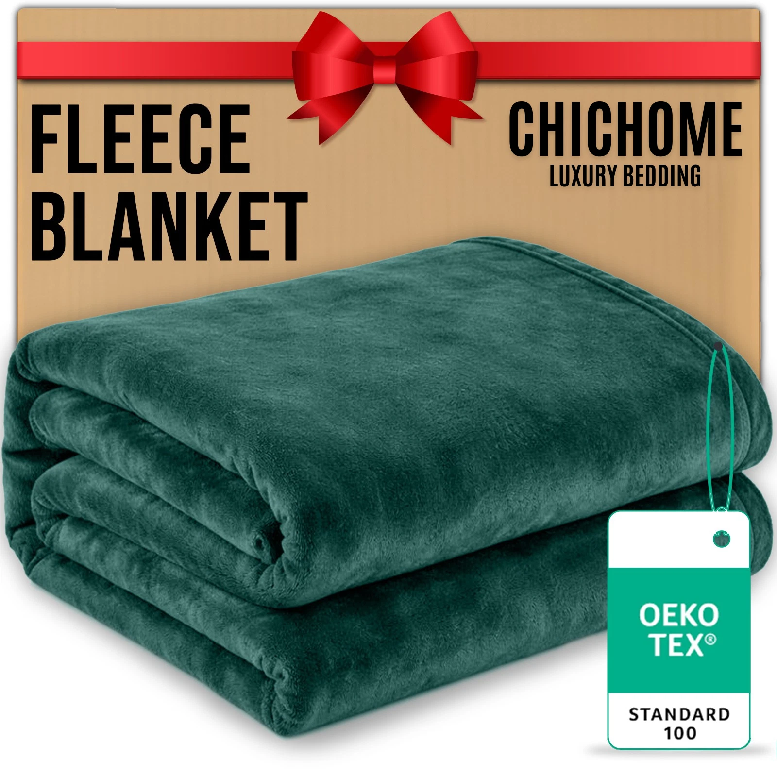 Emerald Fleece Blanket
