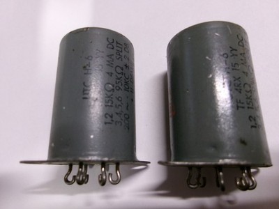 2 NOS UTC H-6 INTERSTAGE AUDIO TRANSFORMERS