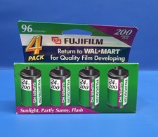 Fuji Fujifilm Super HQ ISO 200 35mm Color Film 4 Rolls EXPIRED 2002