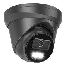 4k Poe Ip Camera Outdoor 8mp Smart Dual Light Turret Security Camera Human/vehic