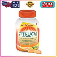 Citrucel Fiber Therapy Caplets for Irregularity, Methylcellulose , 180 Count