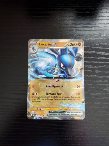 Pokemon Prismatic Evolutions - Lucario ex - Double Rare Holofoil - 051/131 - Bild 1 von 2