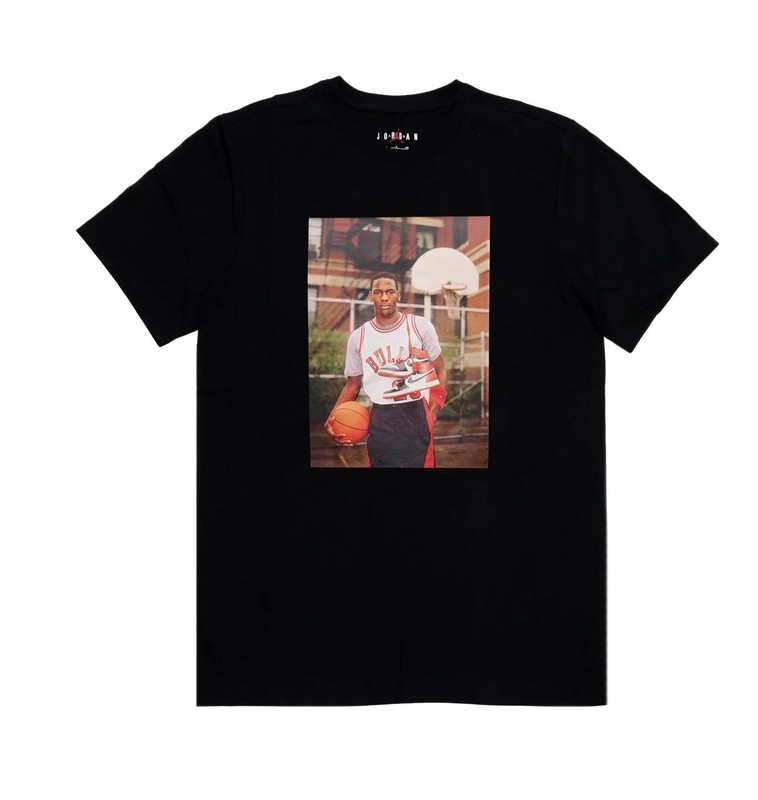 New Jordan Black Basketball Graphic Tee Size XL