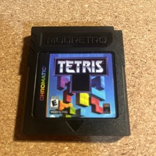 ModRetro Tetris Chromatic Cartridge Only Tested Working (Game Boy Color)