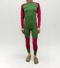 DDP Peak Performance Women’s Merino Wool Suit ski active hiking outdoor size S