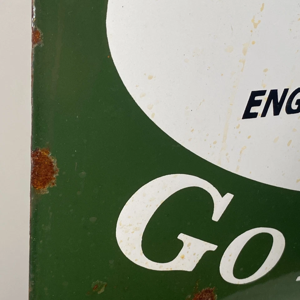 Placa de parede Land Rover esmaltada - 60x40cm (23,6x15,7") - Grande serviço de vendas rara - Imagem 4 de 4