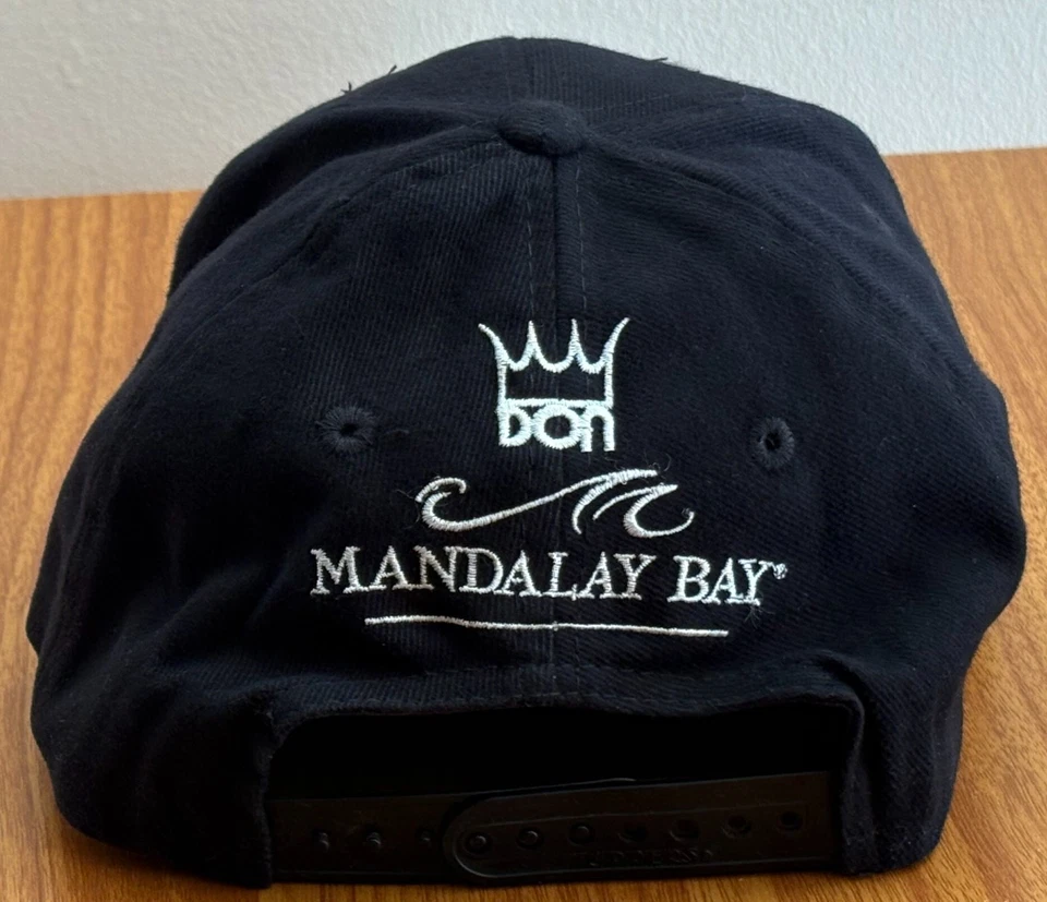 Vintage Boxing Lennox Lewis vs Hasim Rahman II - Adjustable Hat Cap 11-17-2001 - Image 3 of 4