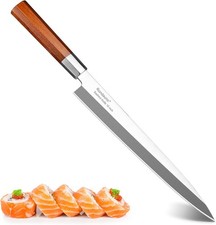 Sashimi Knife Yanagiba Sushi Knife 10 inch Japanese High Carbon Stainless Steel