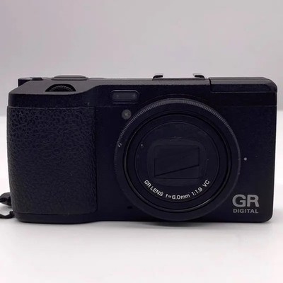 RICOH GR DIGITAL IV 10.4 MP 4x zoom Black Camera W/ 28mm